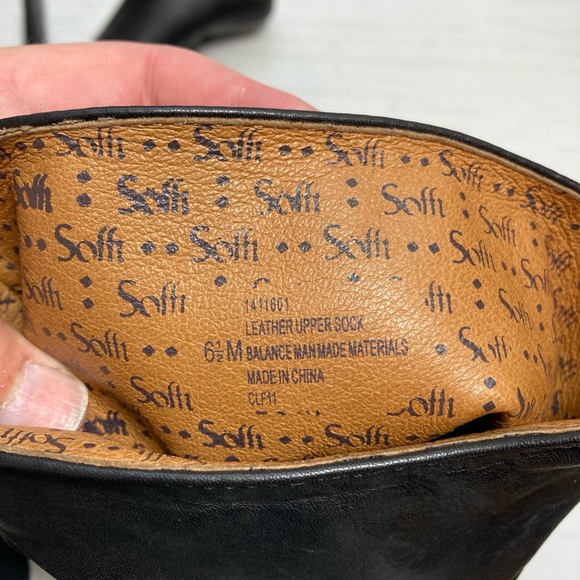 Sofft Size 6.5M Black Belfast Slouch Boot - Picture 7 of 7